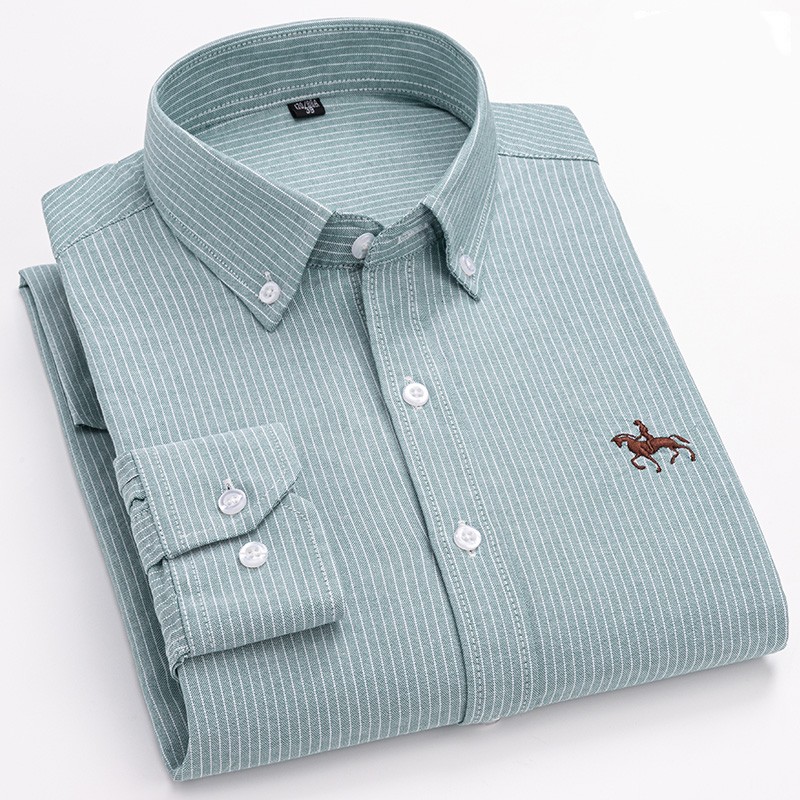 Oxford Cotton Casual Shirt Business - Hochwertiges Oxford-Hemd aus 100 % Baumwolle