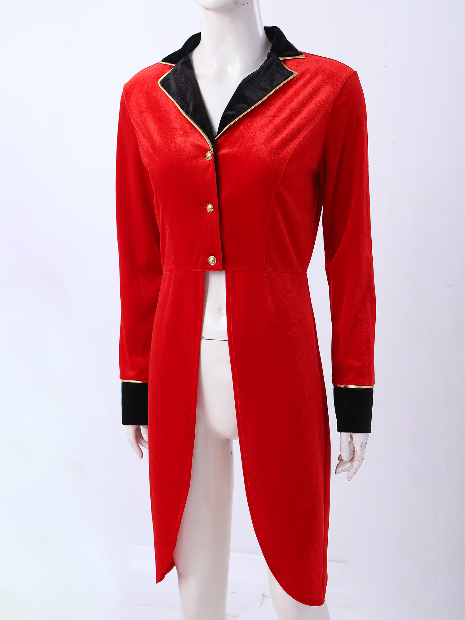 Jackets - Damen Zirkusdirektor-Jacke Frack Showman-Kostüm Halloween Karneval