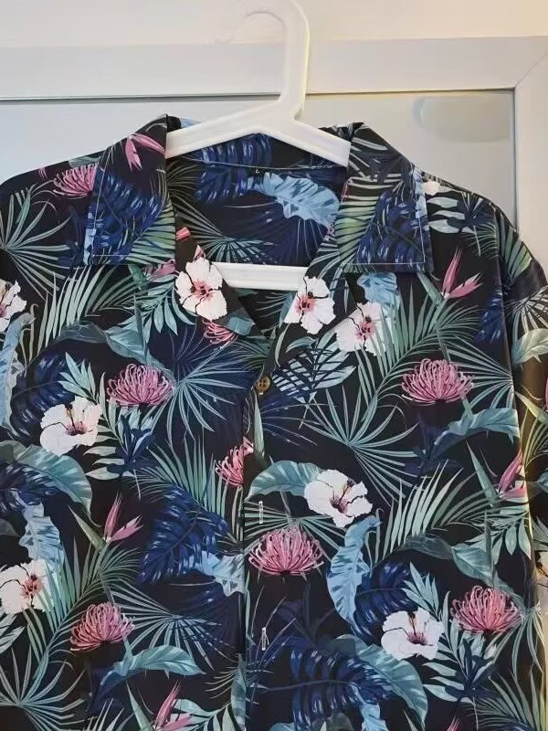 Vintage Thai Blumenhemd Locker – Vintage Hawaiian Floral Shirt Bewertung und Preis