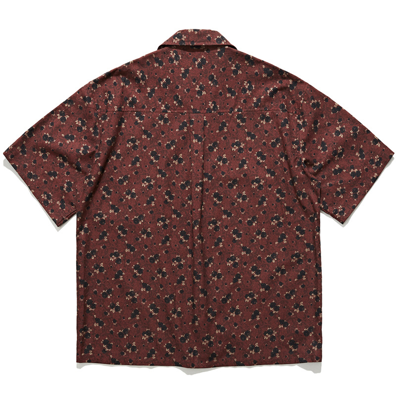 Japanisches Retro-Ethno-Stil-K – Vintage Hawaiian Floral Shirt Bewertung und Preis