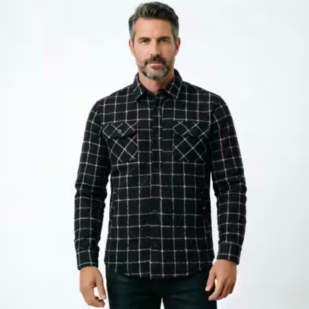 2026 Herbst- und Winter-Langar – Flannel Plaid Shirt Heavy Weight Bewertung und Preis