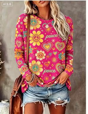 Damen Langarm-T-Shirt mit Hipp – T-Shirts Bewertung und Preis