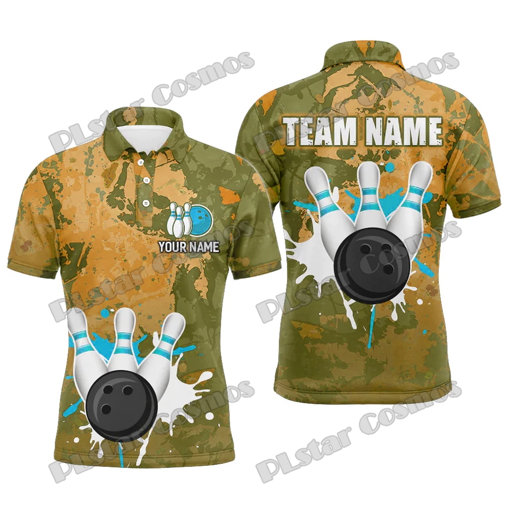 Retro Bowling Wasser Milch Meh – Short Sleeve Bowling Shirt Retro Bewertung und Preis