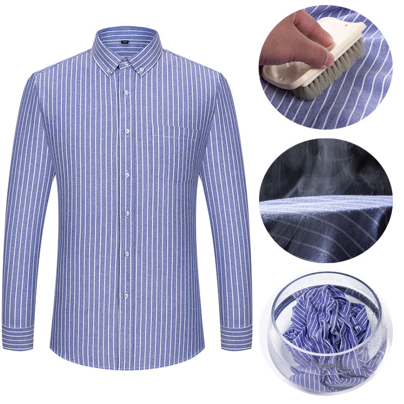 100% Baumwolle Atmungsaktiv Mä – Oxford Cotton Casual Shirt Business Bewertung und Preis