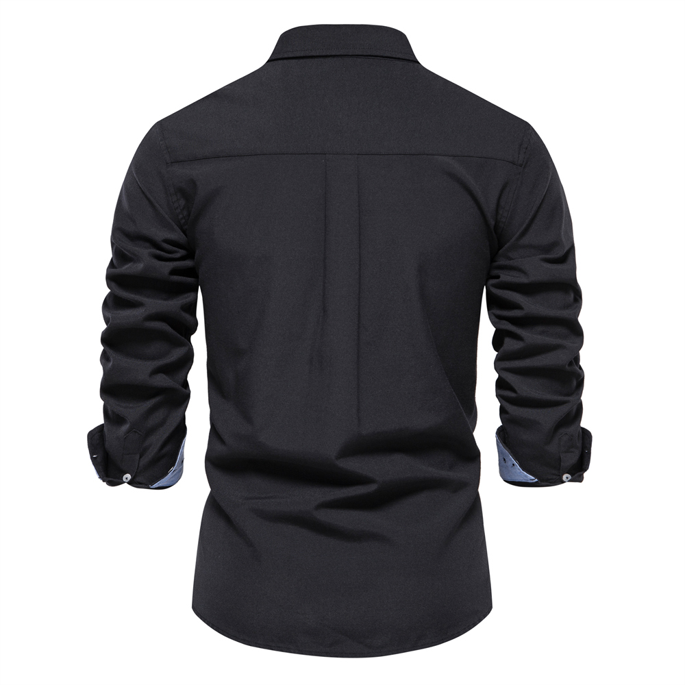 AIOPESON 2023 Neue Herbst Baum – Oxford Cotton Casual Shirt Business Bewertung und Preis