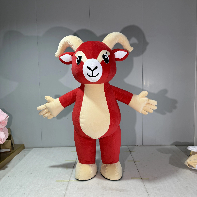 Aufblasbares Rotes Ziegen-Mask – Suits Bewertung und Preis